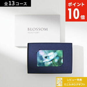 【5日限定！最大100%Pバック】カタログギフト ブロッサム セレクトギフト カードタイプ お得 内祝い お礼 人気 お祝い グルメ 結婚祝 引き出物 旅行 体験ギフト セレクト 肉 お酒 スイーツ 快気祝い 新築祝い 結婚祝い レビューキャンペーン